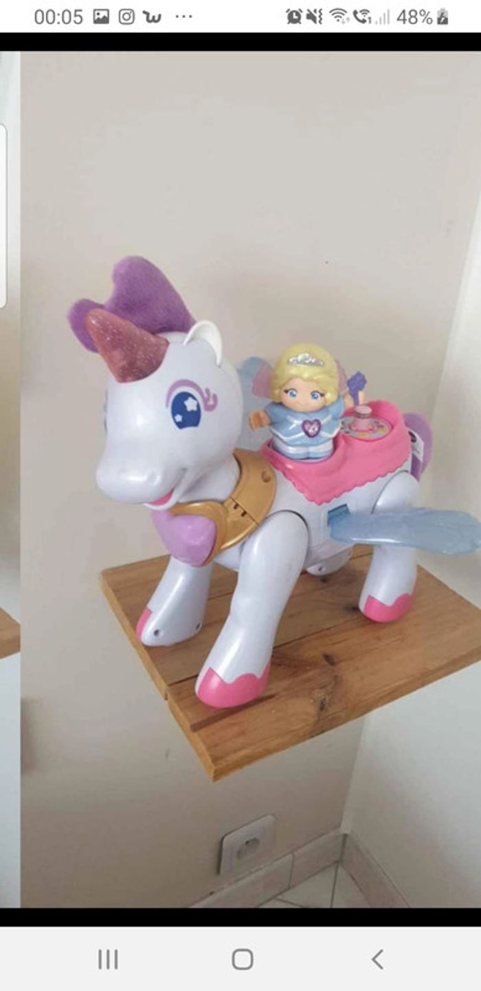 Licorne azalée vtech