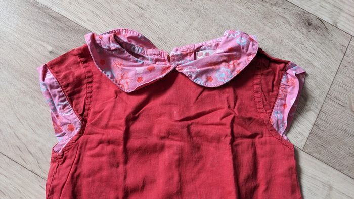 Combi-short effet robe rouge 18 Mois - photo numéro 5