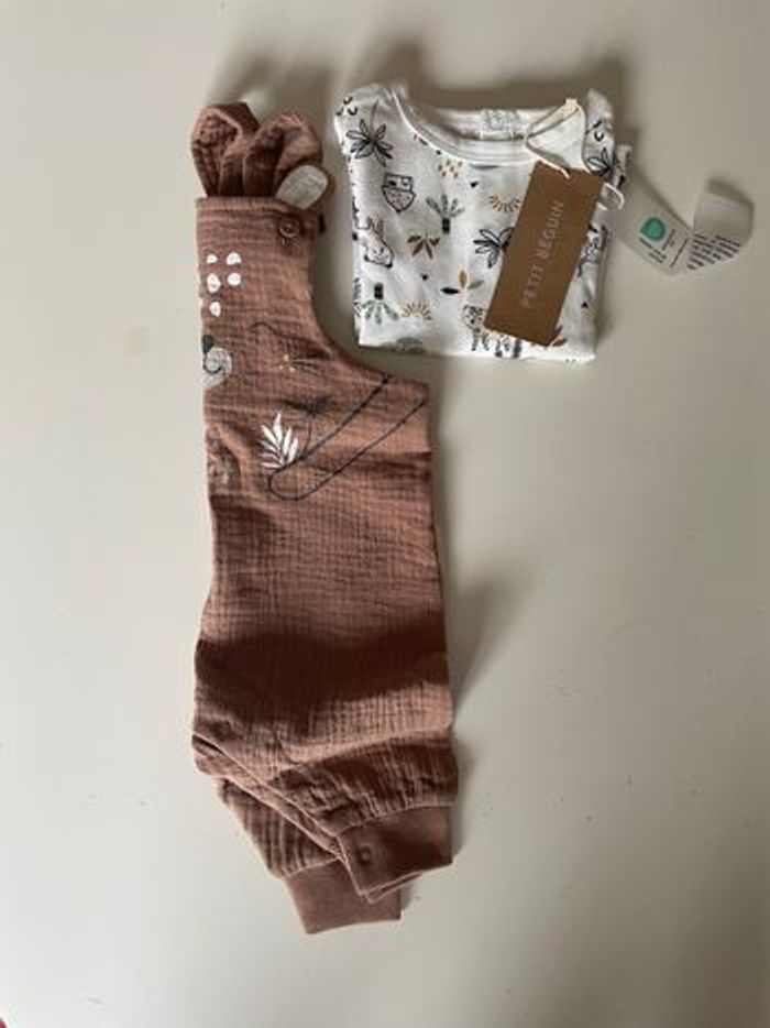 Ensemble 3 mois petit béguin