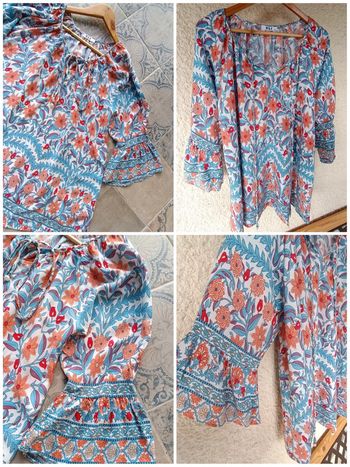 Très jolie blouse M&V taille M/L - neuve