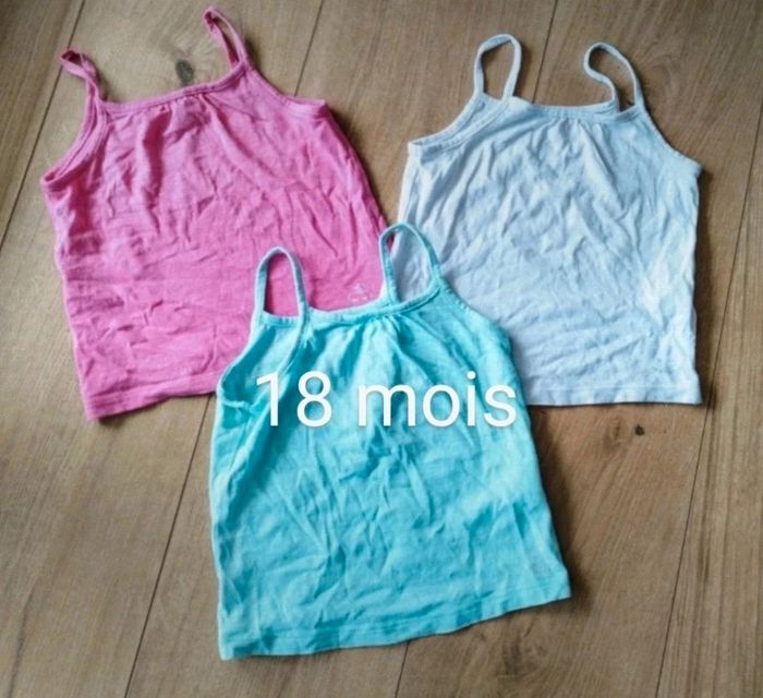 Lot débardeur