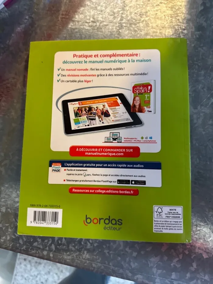 Livre Hab SpaB ! Première année allemand A1 - photo numéro 3