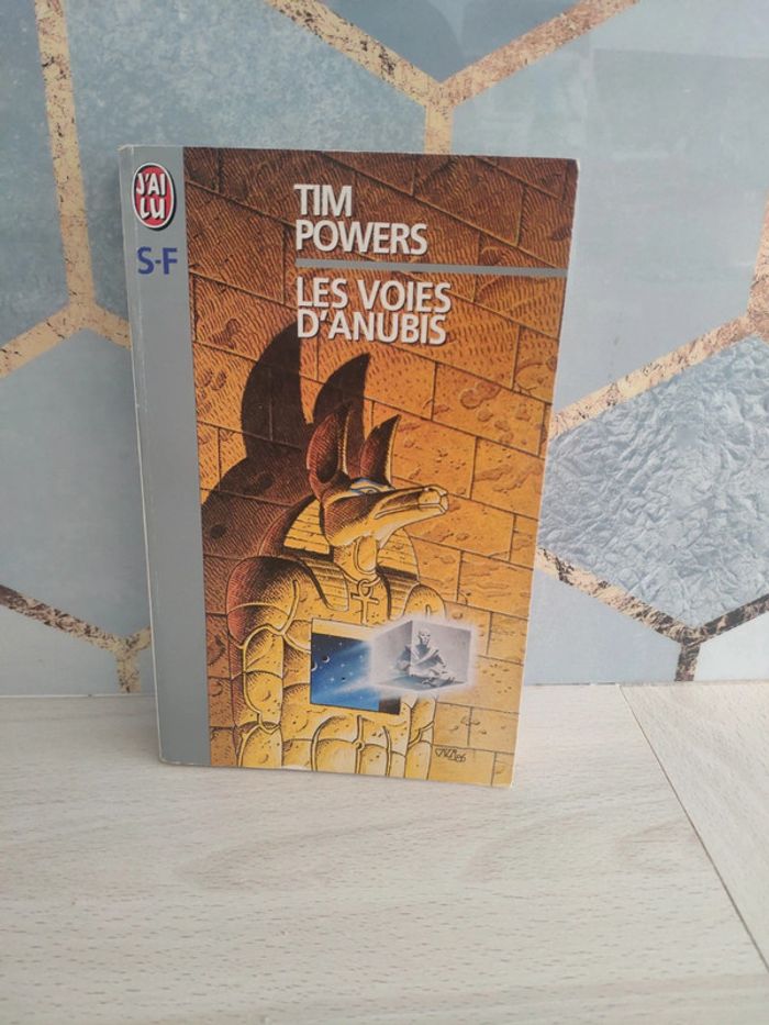 Livre poche science fiction les voies d'Anubis Tim Powers