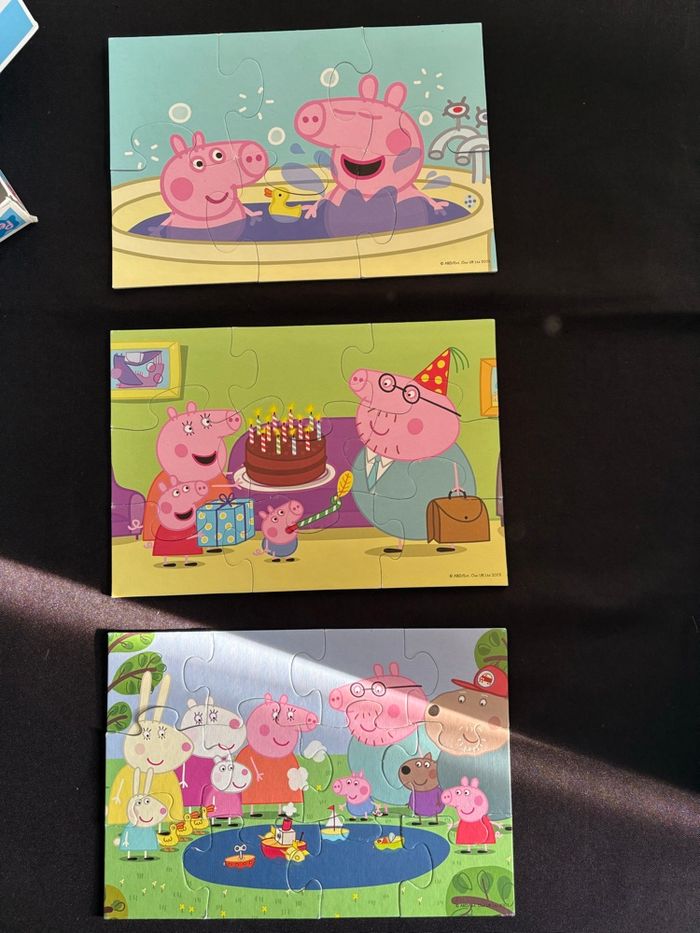 3 Puzzles Peppa PiG - photo numéro 2