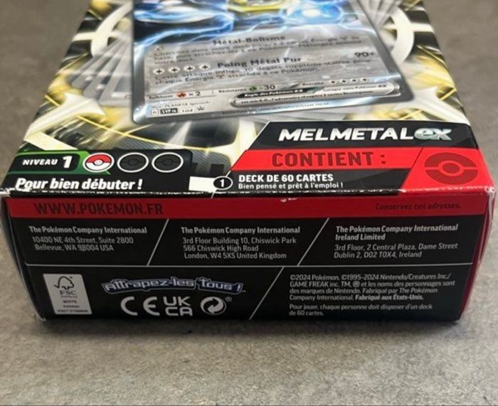 Deck pokemon melmetal -ex neuf scellé - photo numéro 7