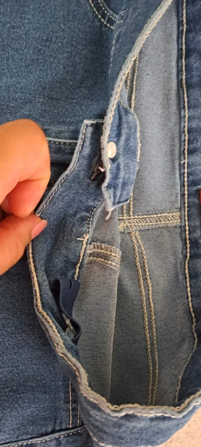 Jeans bleu Tissaia, M - photo numéro 3