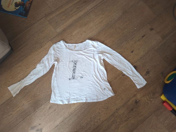 Tee short manche longue i code "L" tour eiffel