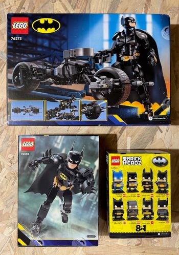Pack LEGO Batman - 40748 / 76259 / 76273 - Neufs et scellés