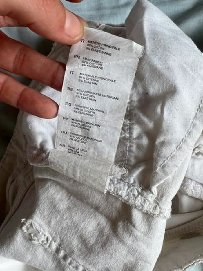 Short blanc taille haute Jennyfer - photo numéro 7