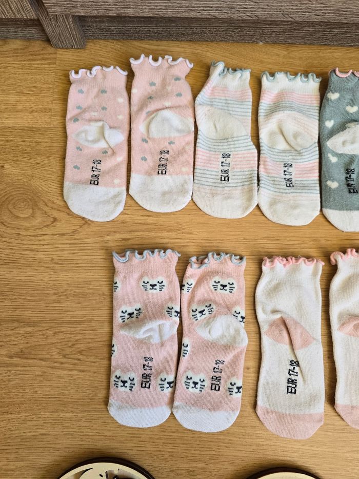 Vêtement Bébé Fille - Chaussettes - Taille 17/18 - photo numéro 5
