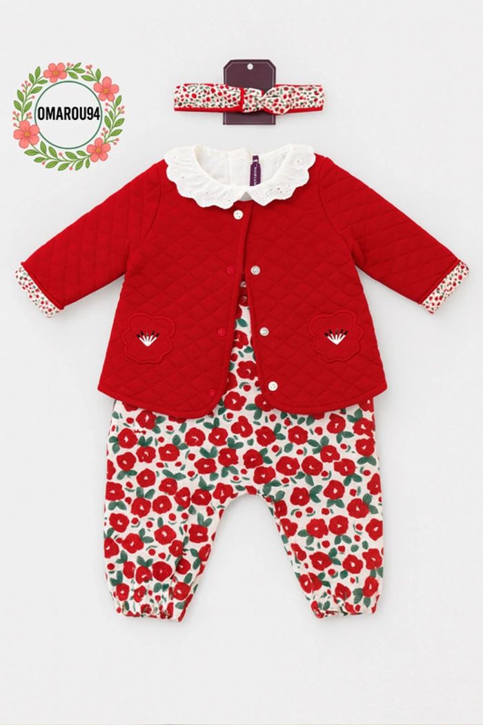 Ensemble complet 4 pièces sergent major fille 6 mois 🎀 - photo numéro 2