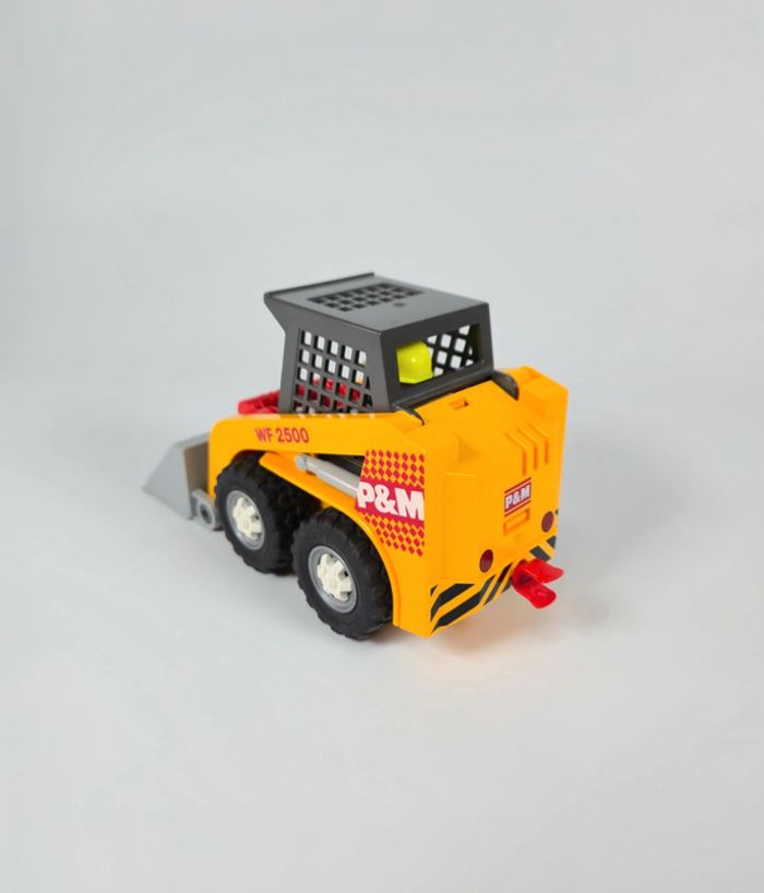 Playmobil Chargeur tracteur jaune et rouge - photo numéro 5