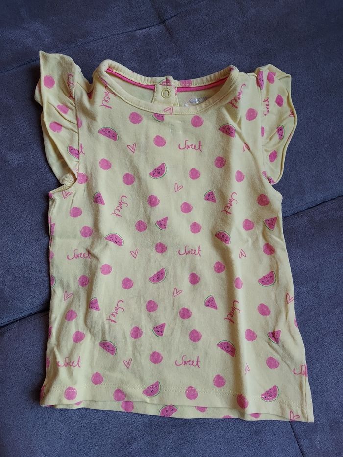 Lot tshirt 9 mois - photo numéro 5