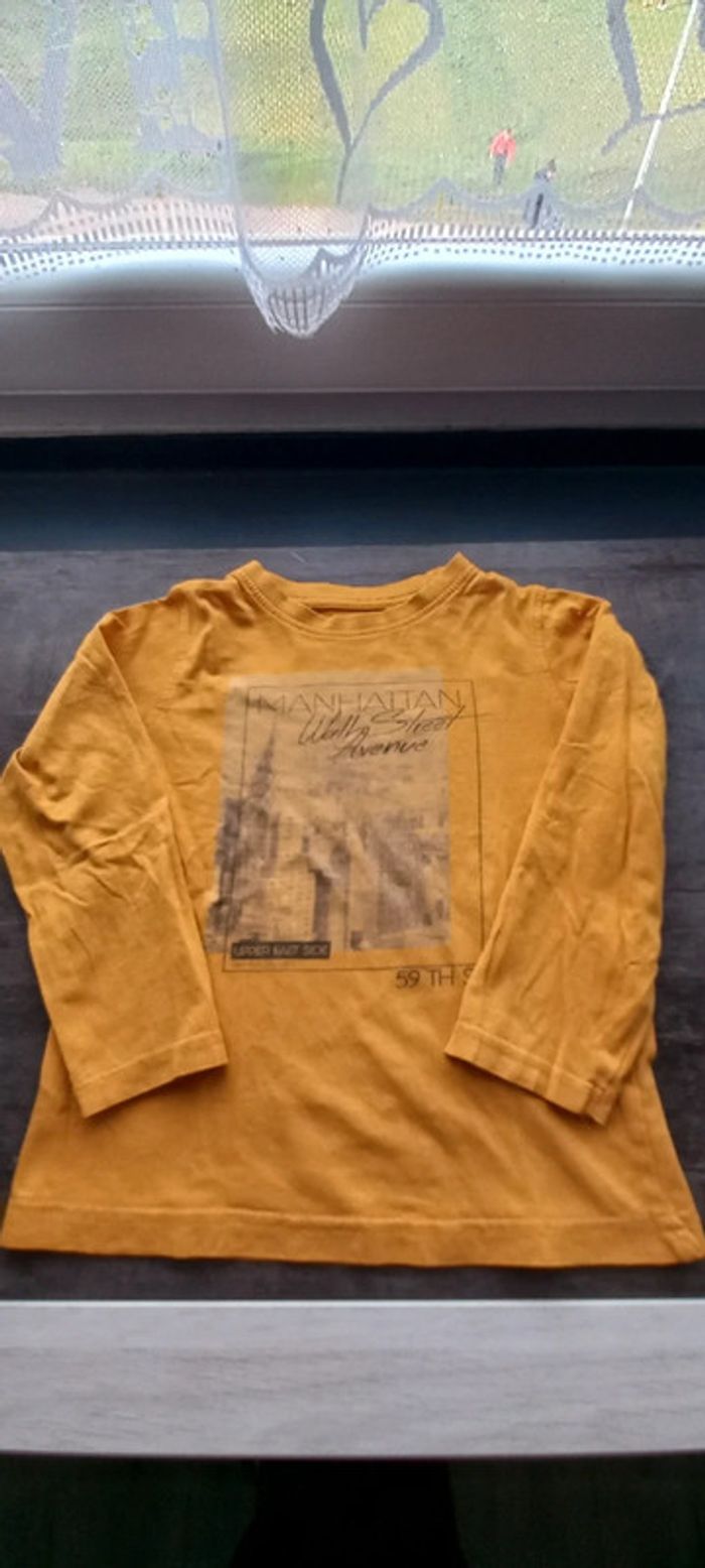 Tee-shirt manches longues garçon