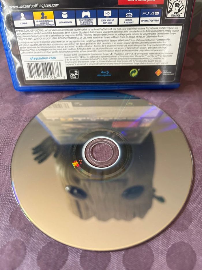 Jeu ps4 uncharted 4 - photo numéro 3