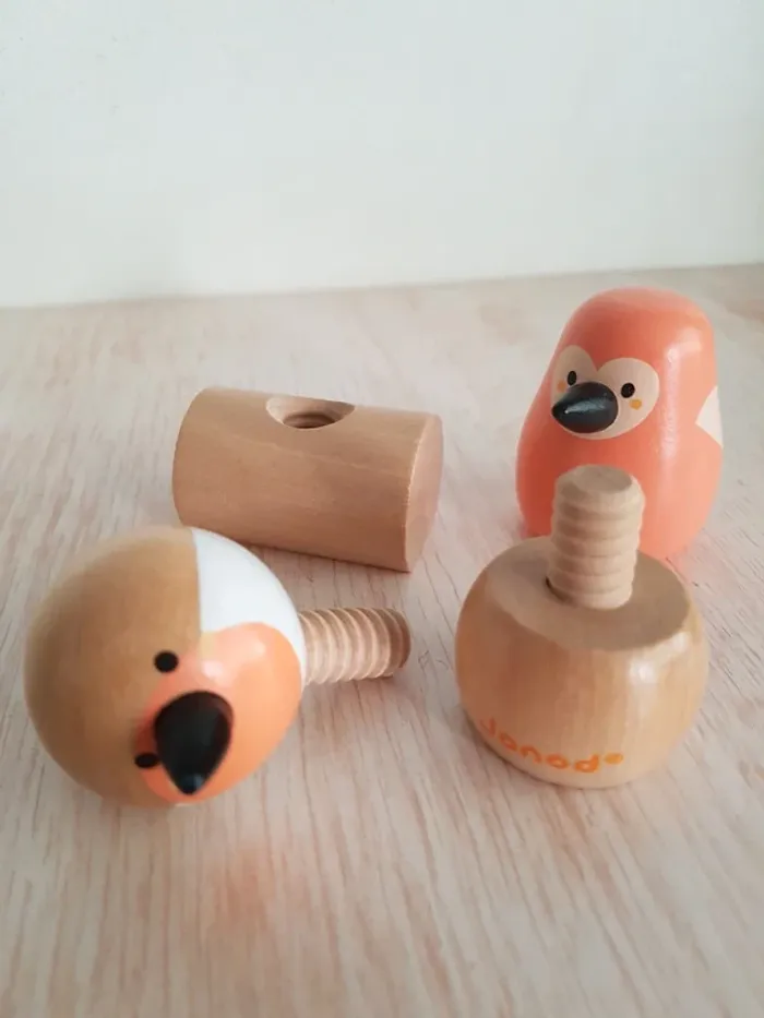 Jouets en bois, blocs sensoriels, oiseaux Janod - photo numéro 8