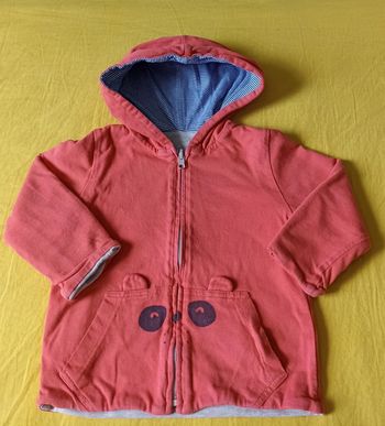 Sweat capuche réversible Catimini 18m