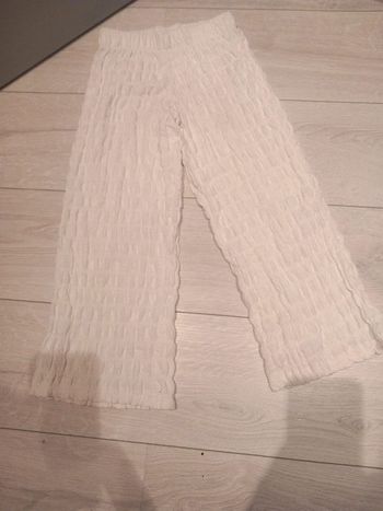 Pantalon large fluide zara 7 ans