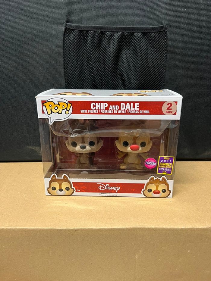 Funko Pop collector - Disney Chip & Dale Flocked