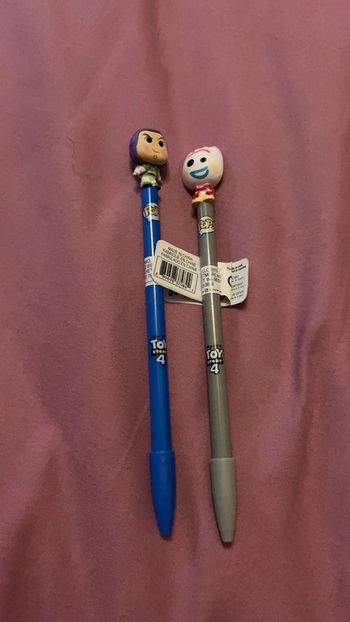 Lot de 2 stylos funko pop toy story 4