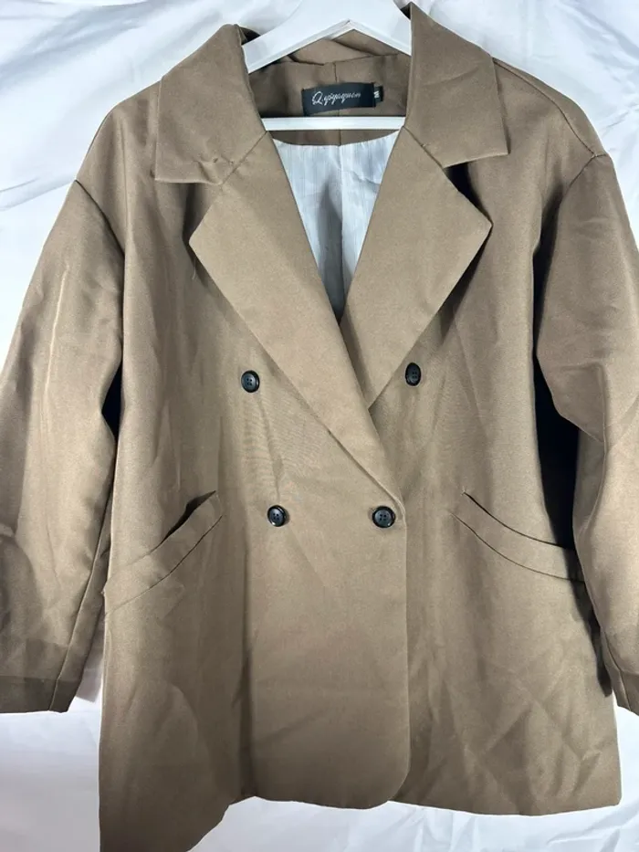 Veste blazer marron YesStyle