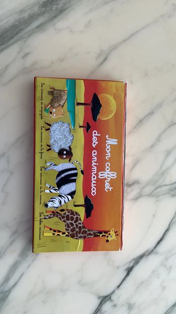 Coffret livres à toucher texturer