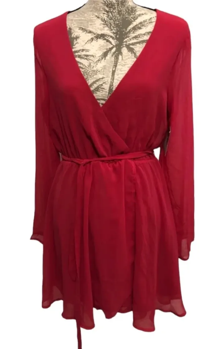 Robe framboise Nly Trend