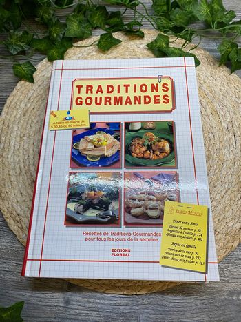 Livre traditions gourmandes