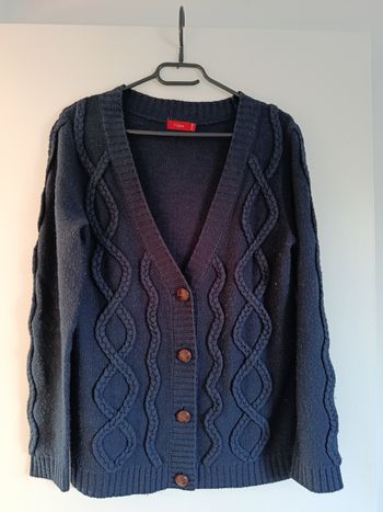 Gilet marine Tissaia