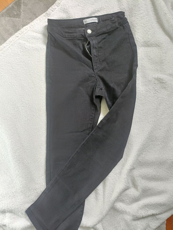 Pantalon slim noir Zara 13/14 ans