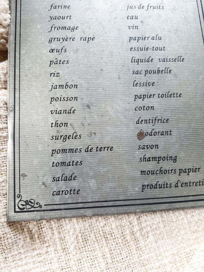 Mémo pour courses - photo numéro 3