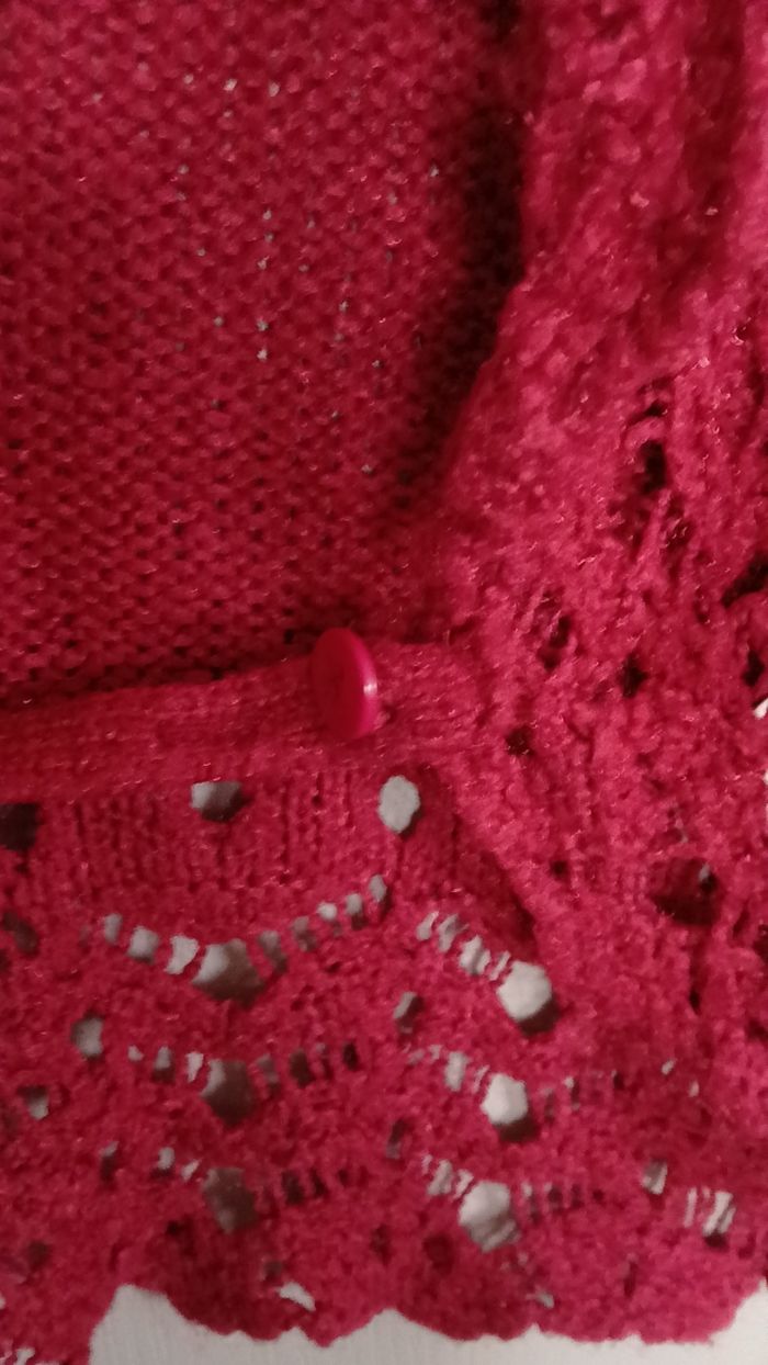 Gilet rouge 3 suisses - photo numéro 7