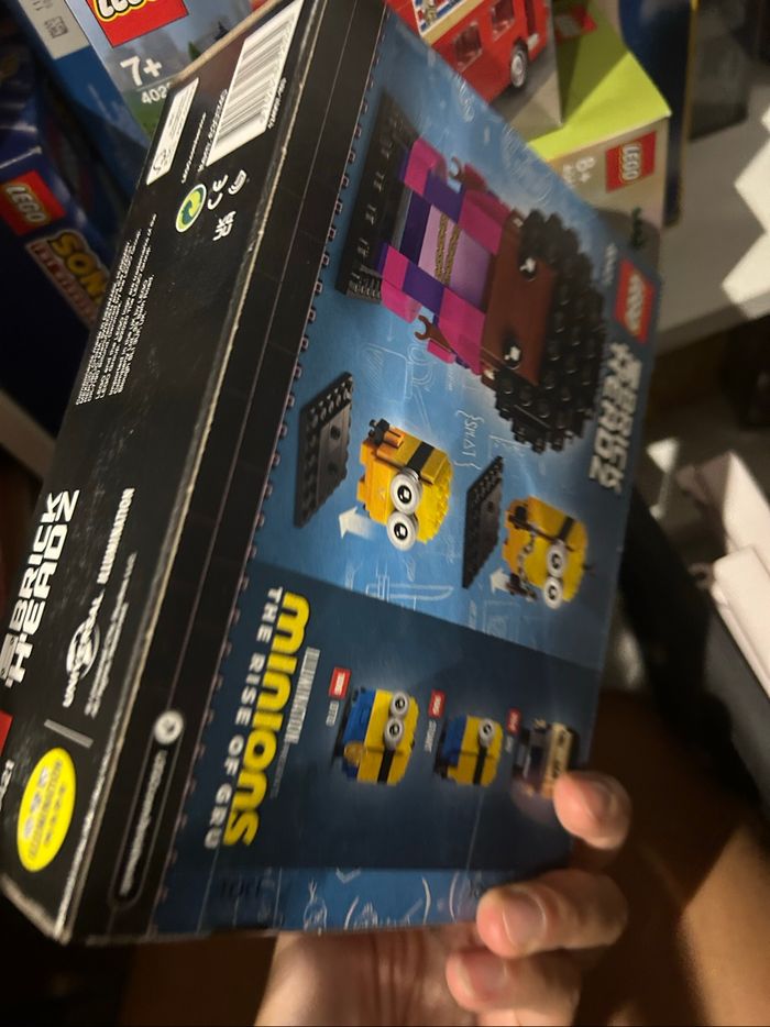 BELLE BOTTOM, BOB ET KEVIN (MINIONS) LEGO BrickHeadz 40421 - photo numéro 2