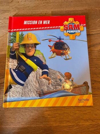 Livre Sam le pompier Mission en mer