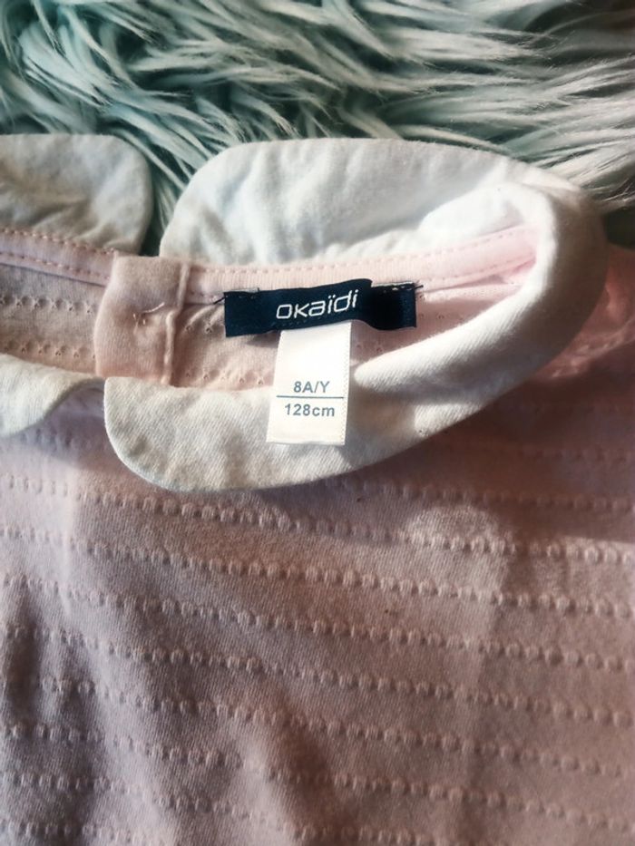 🍂 lot de 2 tee shirt fille 8 ans - photo numéro 2