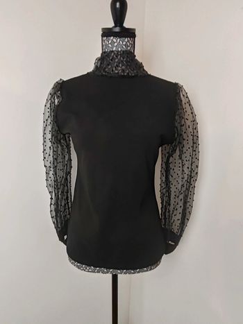 Blouse manches bouffante