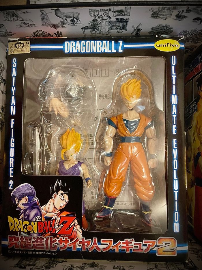 Figurine dragon ball articulée Pack Gohan unifive