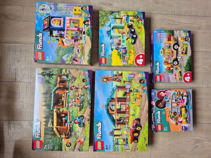 Bundle Pack Lego Friends - 42624 42614 42617 42632 41740 42633 Neuf Scellé