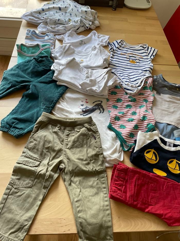 Lot 18 piece garçon 18 mois