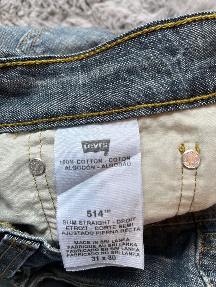 Jeans Lévis 514 coupe Slim W31 L30 - photo numéro 5