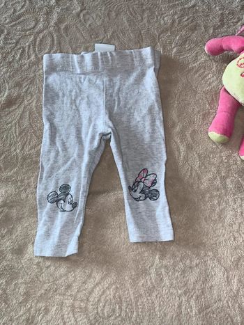 Legging gris Minnie/mickey