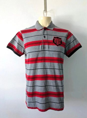 Polo à rayures - Stade Toulousain - taille M/L