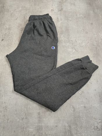 Jogging Champion gris foncé logo brodé taille M confort streetwear