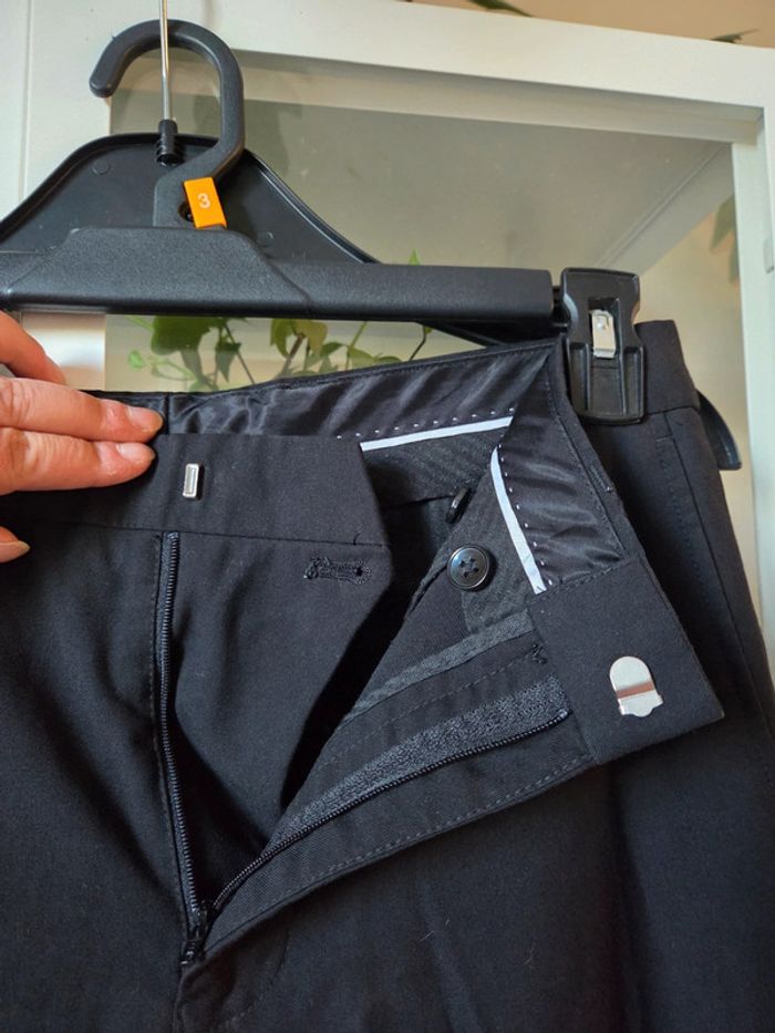 Pantalon de costard noir - photo numéro 2