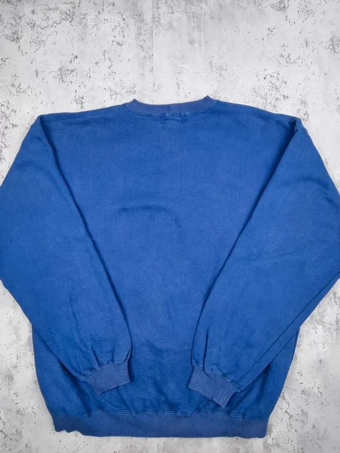 Sweat col rond Eddie Bauer bleu – Taille M Homme - photo numéro 7