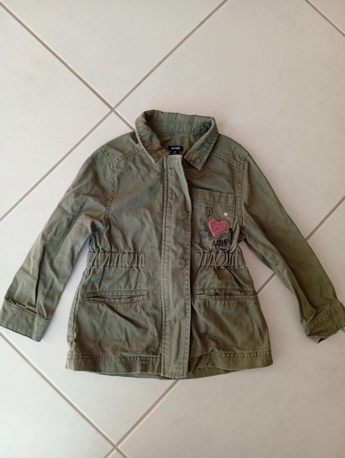 Veste kaki Kiabi taille 3ans