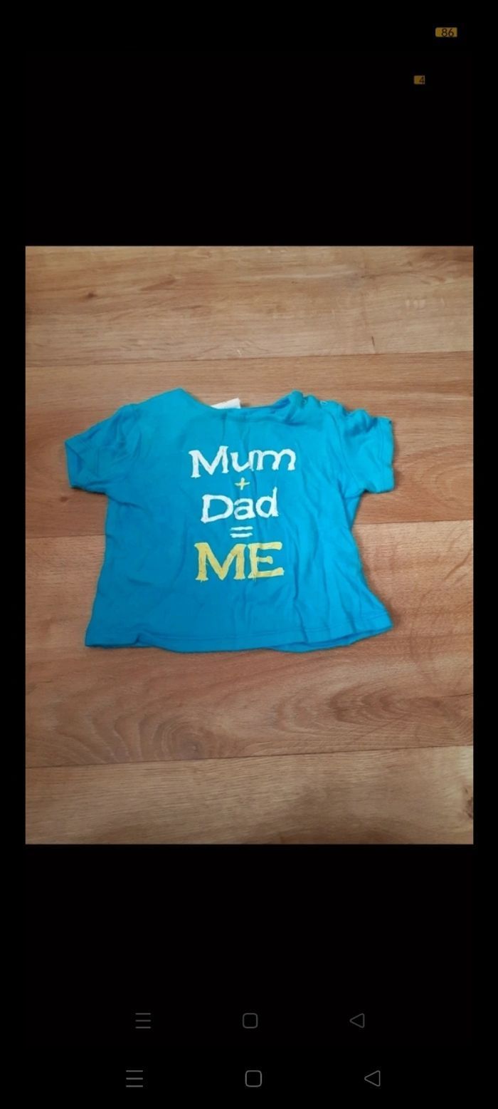 Tee shirt 6 mois