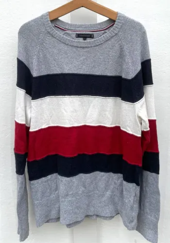 Crewneck Tommy Hilfiger Mens XL cotton polyamid woold