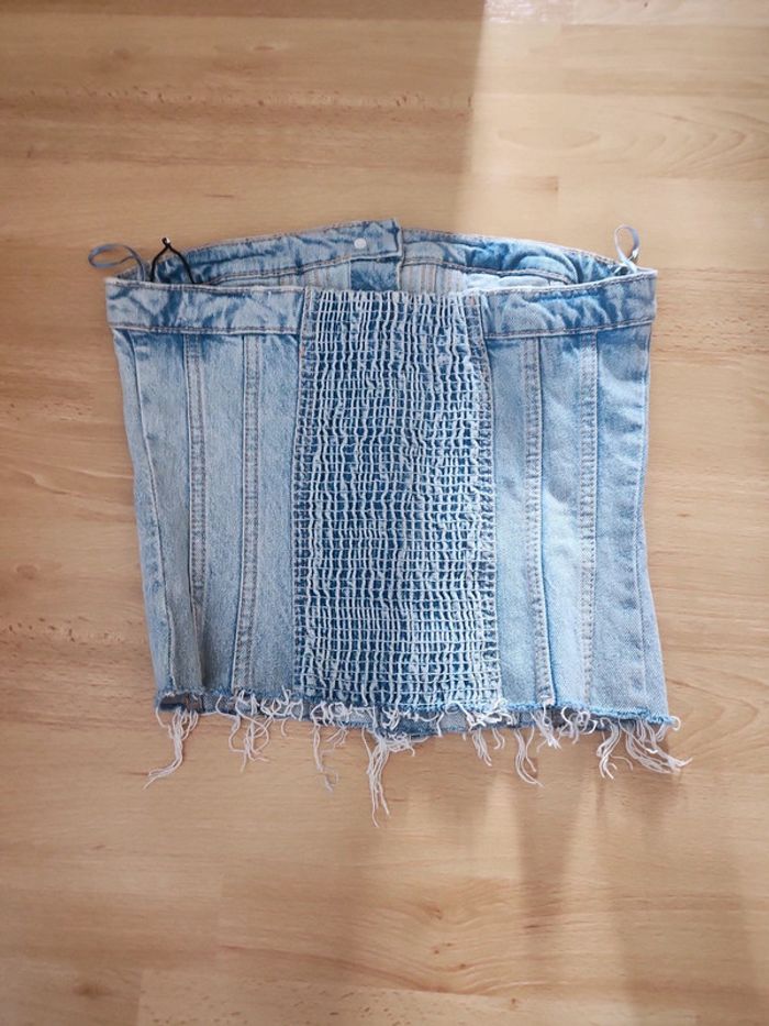 Bandeau en jeans - photo numéro 4