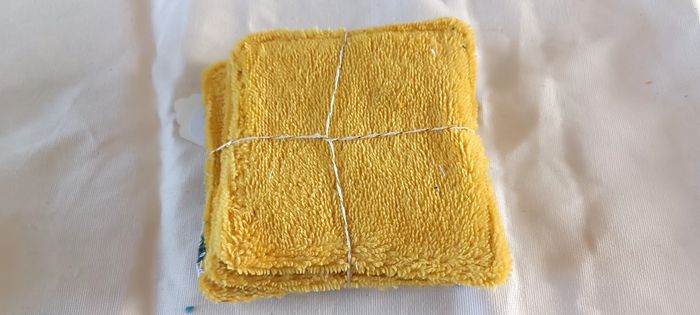 Lot de 5 lingettes lavables - photo numéro 2